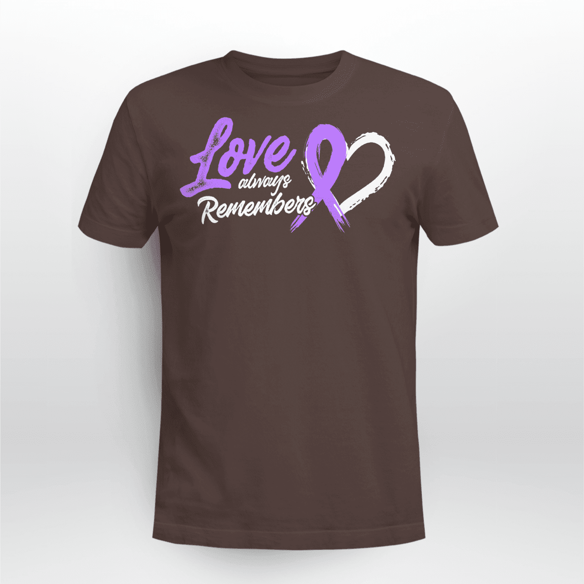 Support Alzheimer's Shirt, Alzheimer Dad Mom Tee, Alzheimer's gift, Gift For Her, Gift For Him Love Remembers