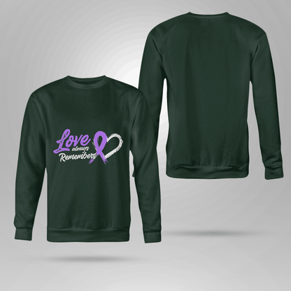 Love Remembers , Alzheimer's Awareness Shirt, Gift For People With Dementia