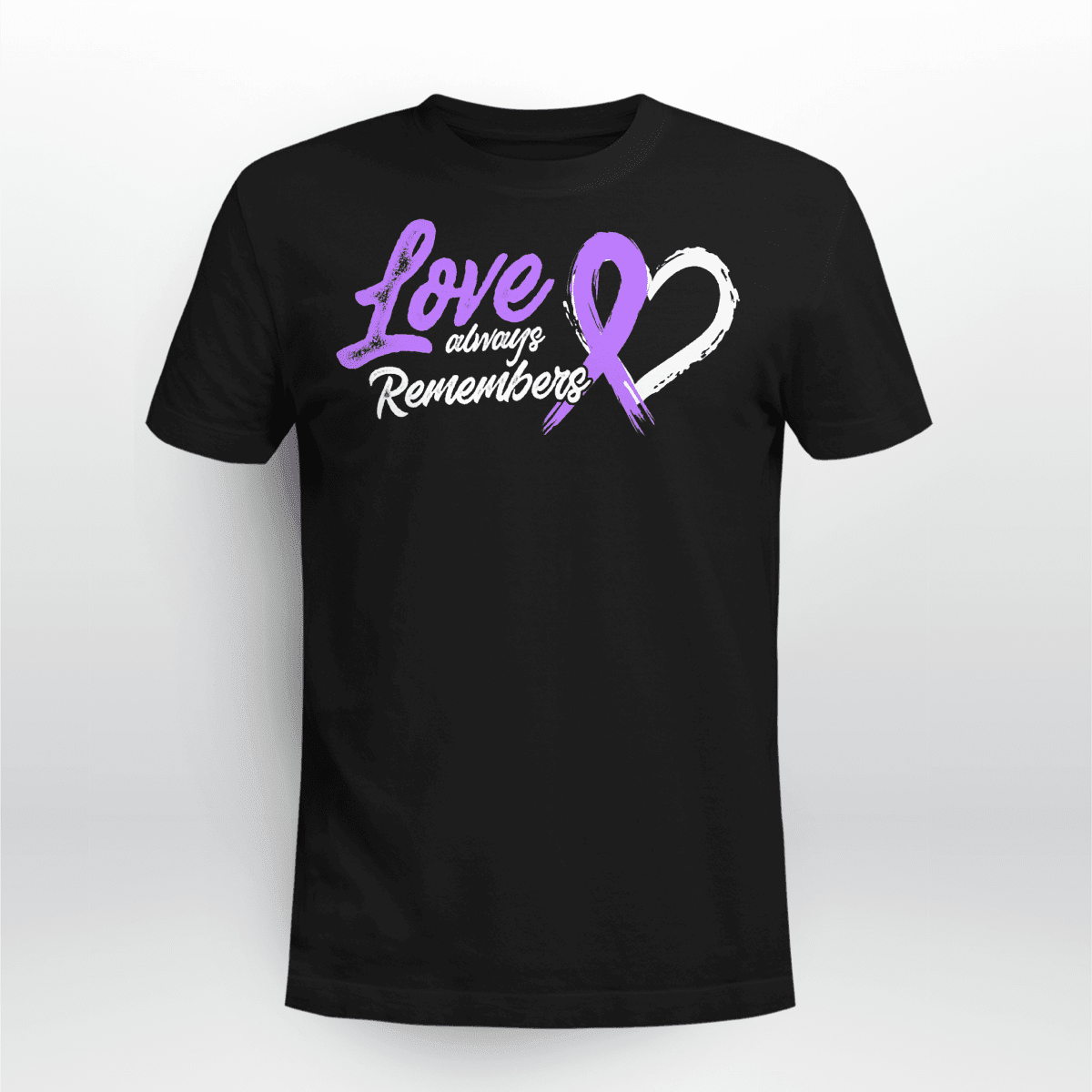 Support Alzheimer's Shirt, Alzheimer Dad Mom Tee, Alzheimer's gift, Gift For Her, Gift For Him Love Remembers
