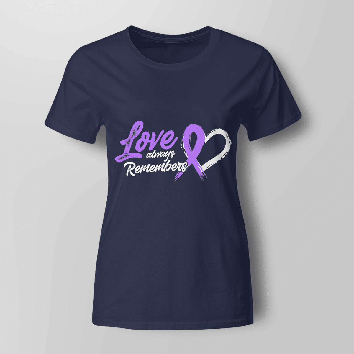 Support Alzheimer's Shirt, Alzheimer Dad Mom Tee, Alzheimer's gift, Gift For Her, Gift For Him Love Remembers