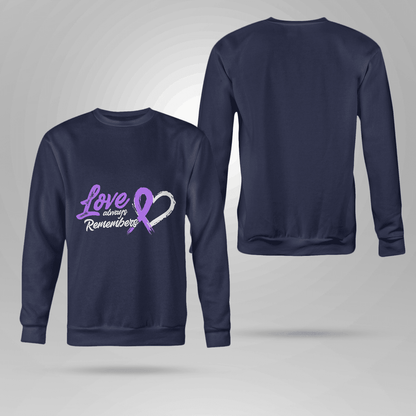 Love Remembers , Alzheimer's Awareness Shirt, Gift For People With Dementia