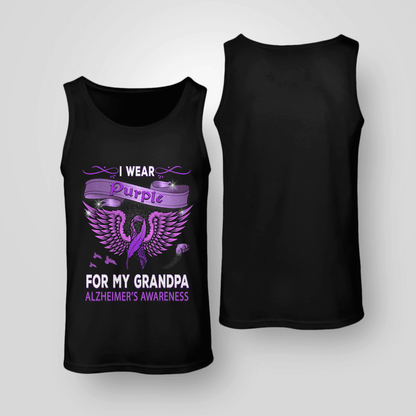 I Wear Purple , Alzheimer's Awareness Shirt, Gift For People With Dementia