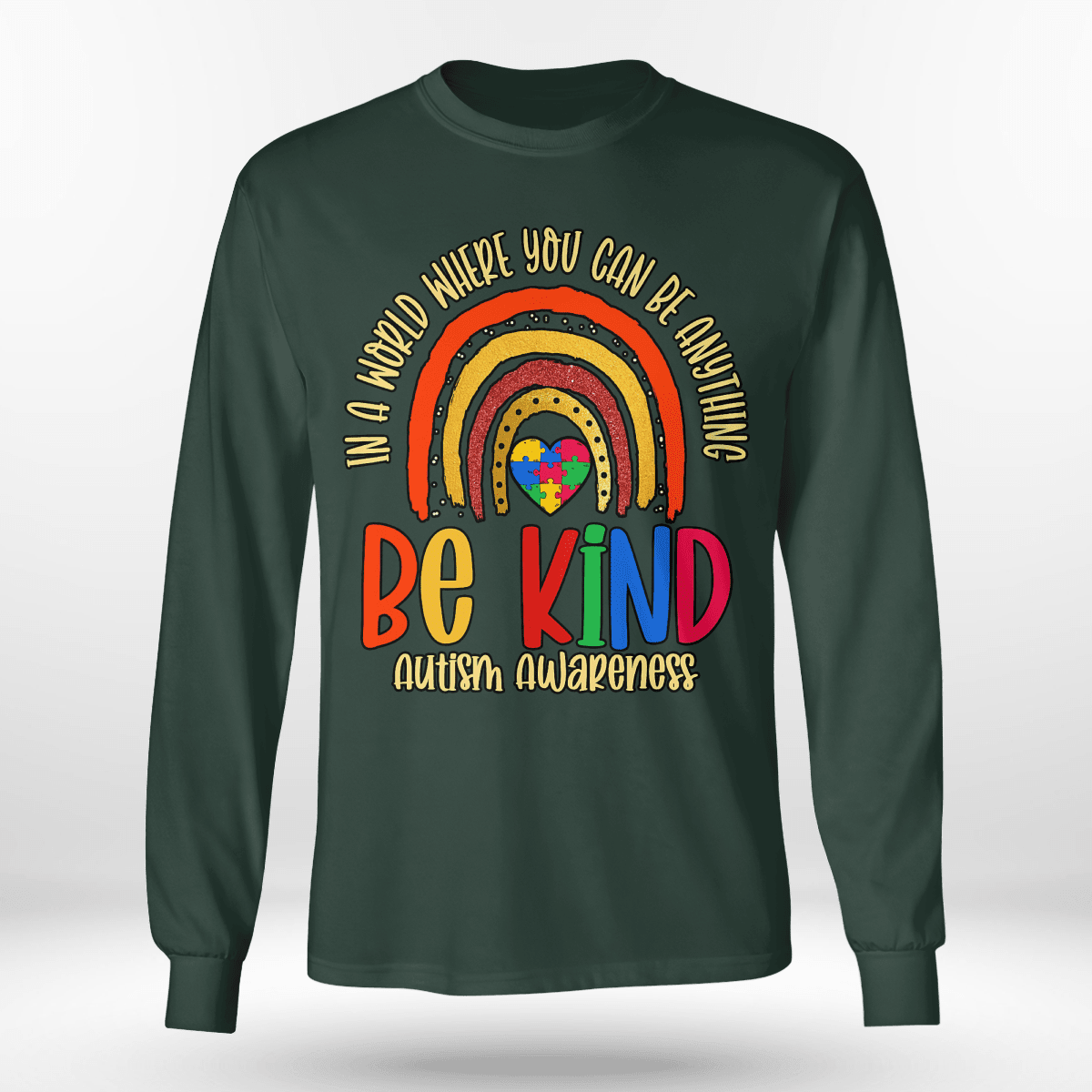 Be Kind Autism Awareness T-Shirt, Gift for People with Depression,