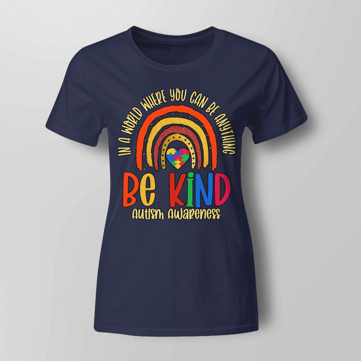 Be Kind Autism Awareness The Autism T-Shirt, Gift for People with Depression,