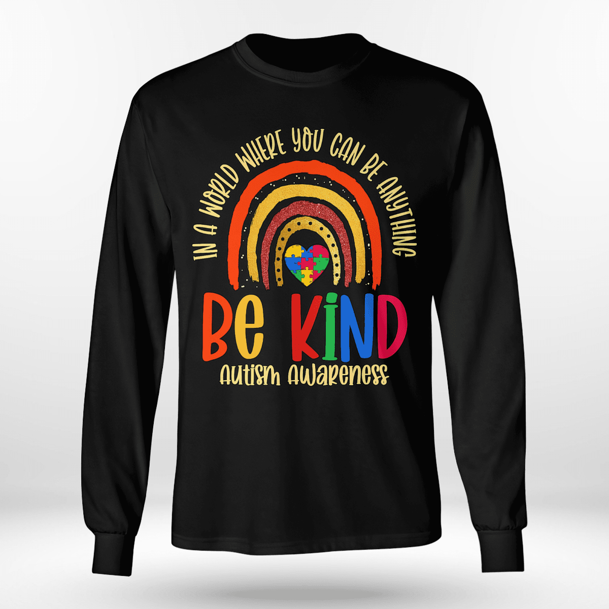 Be Kind Autism Awareness T-Shirt, Gift for People with Depression,