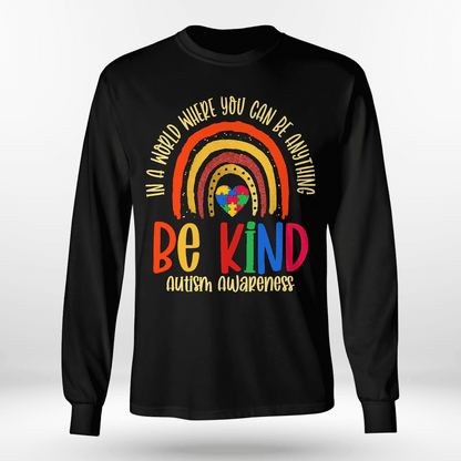 Be Kind Autism Awareness T-Shirt, Gift for People with Depression,