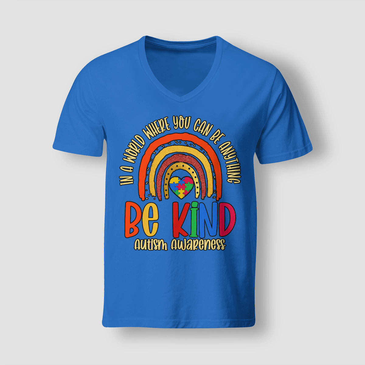 Be Kind Autism Awareness The Autism T-Shirt, Gift for People with Depression,