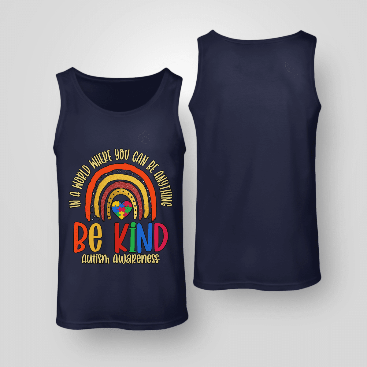 Be Kind Autism Awareness The Autism T-Shirt, Gift for People with Depression,