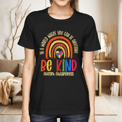 Be Kind Autism Awareness The Autism T-Shirt, Gift for People with Depression,