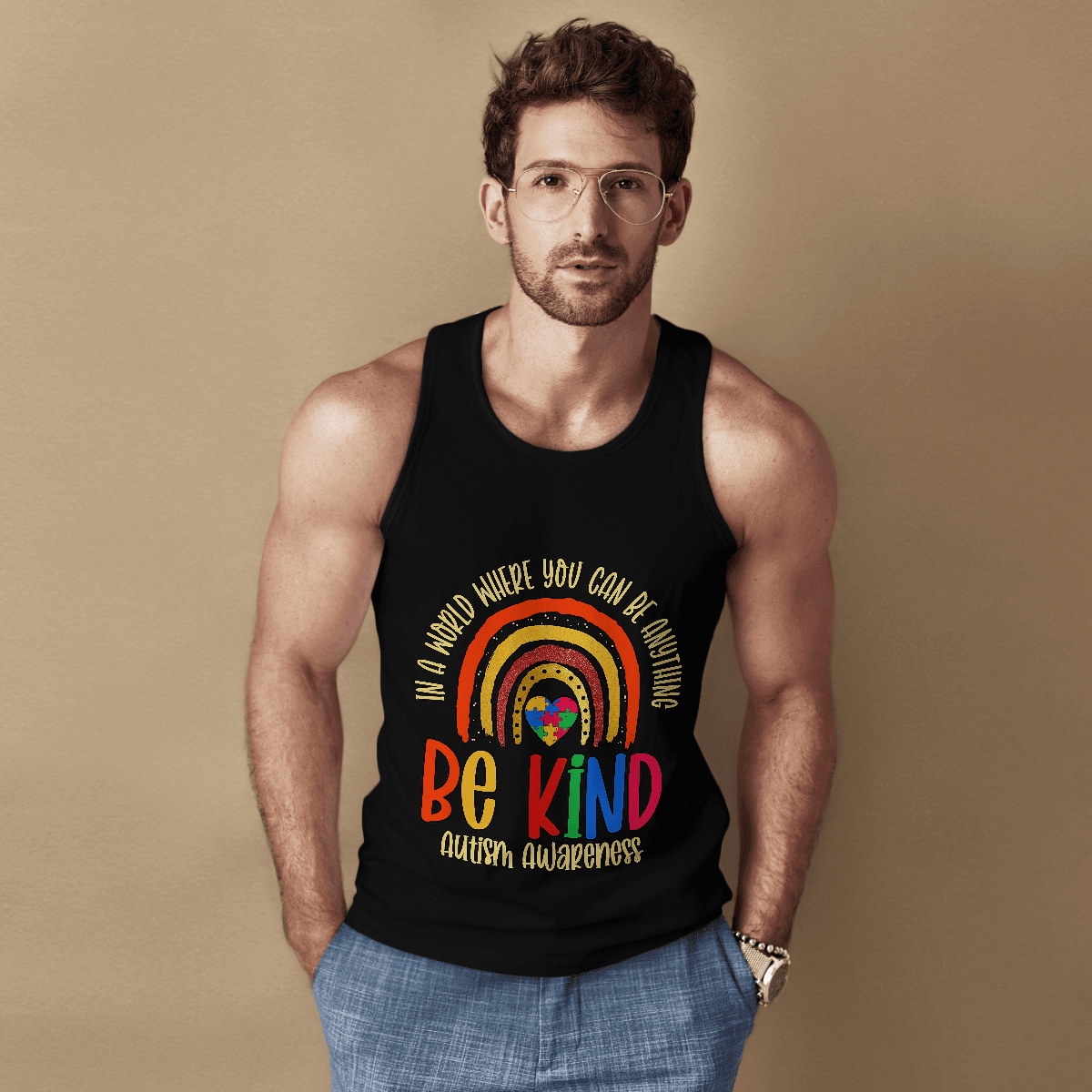 Be Kind Autism Awareness The Autism T-Shirt, Gift for People with Depression,