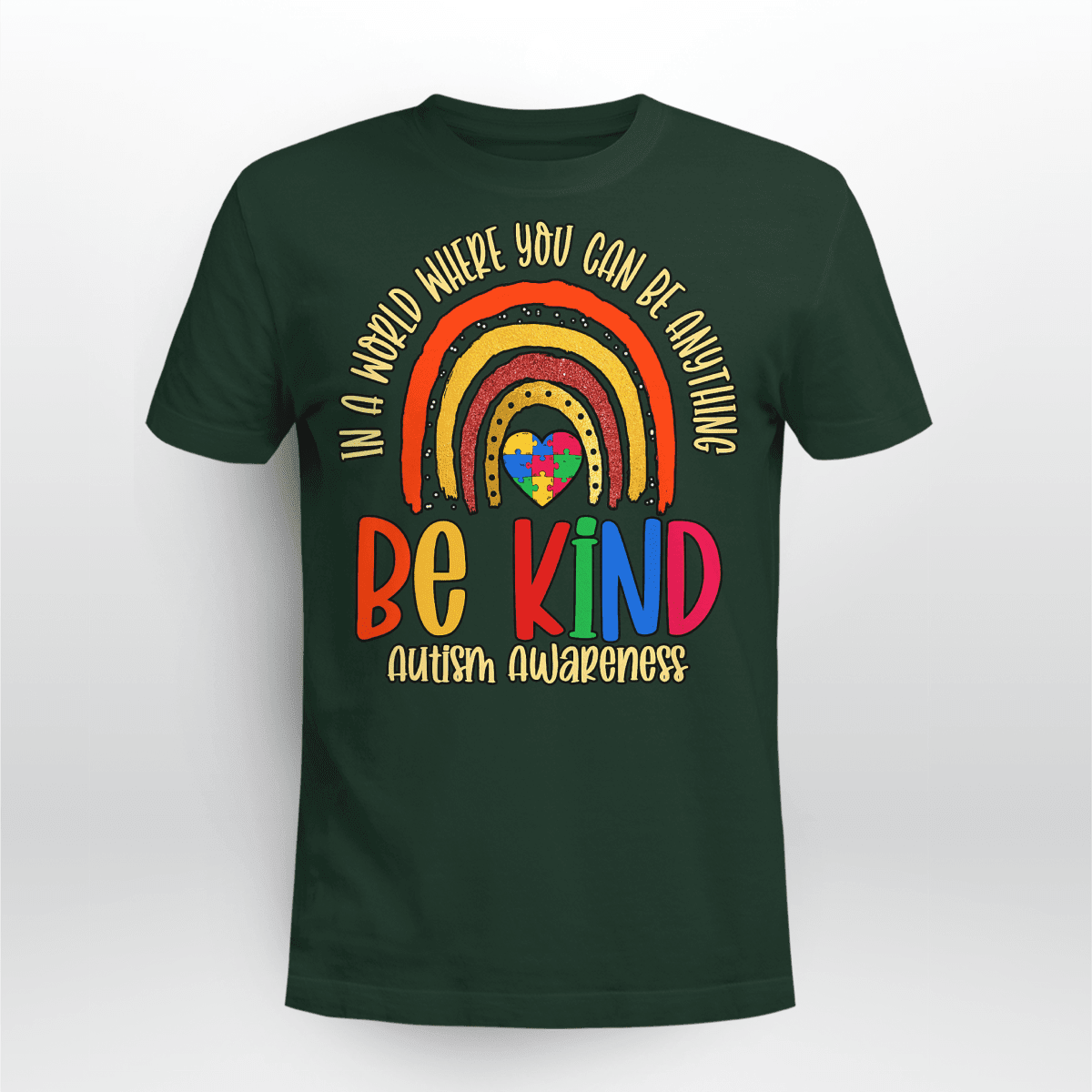 Be Kind Autism Awareness T-Shirt, Gift for People with Depression,
