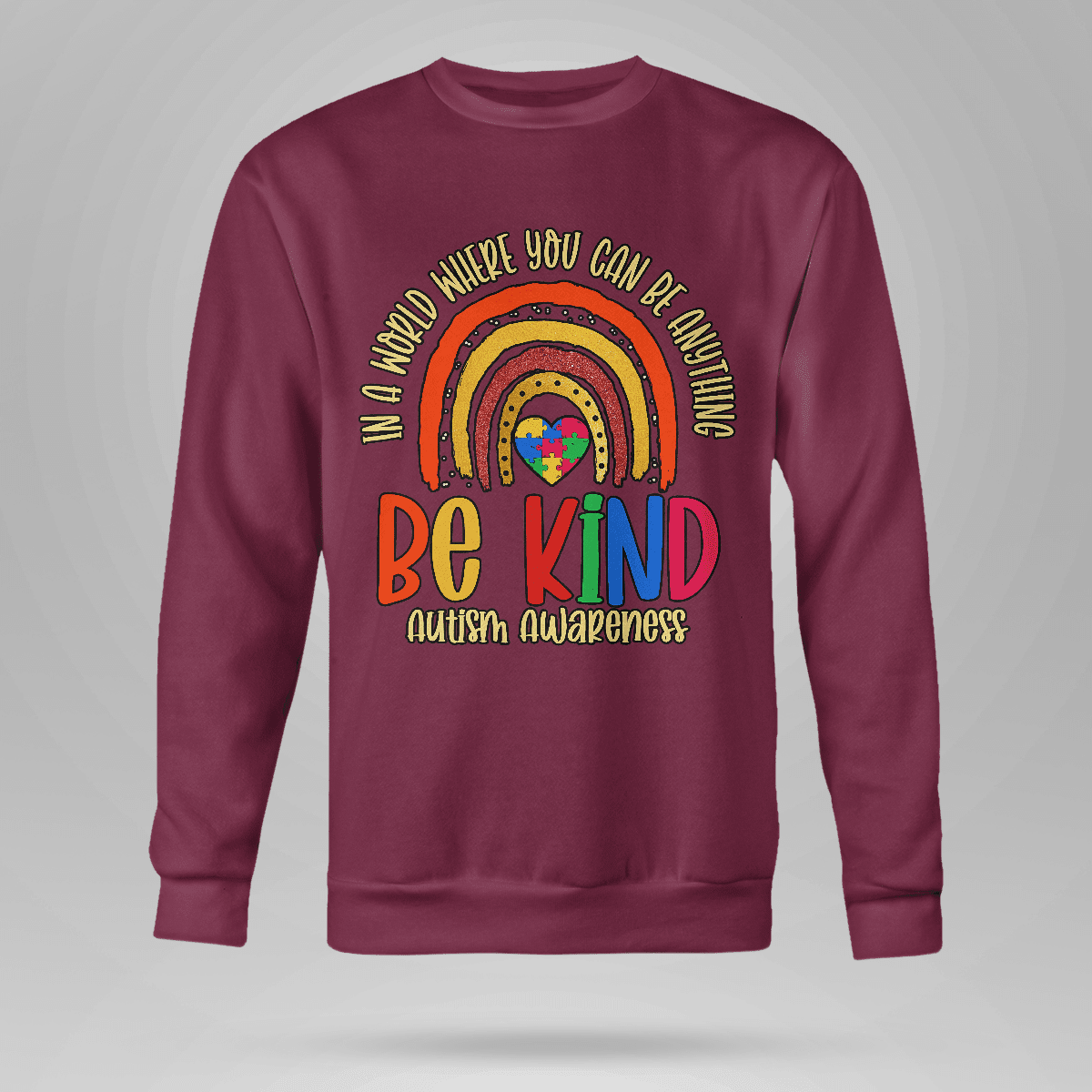 Be Kind Autism Awareness The Autism T-Shirt, Gift for People with Depression,