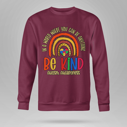 Be Kind Autism Awareness The Autism T-Shirt, Gift for People with Depression,