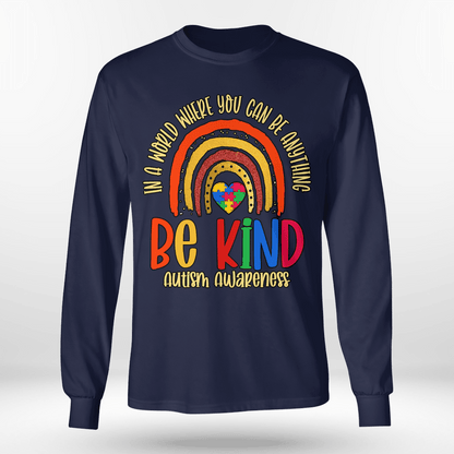 Be Kind Autism Awareness T-Shirt, Gift for People with Depression,