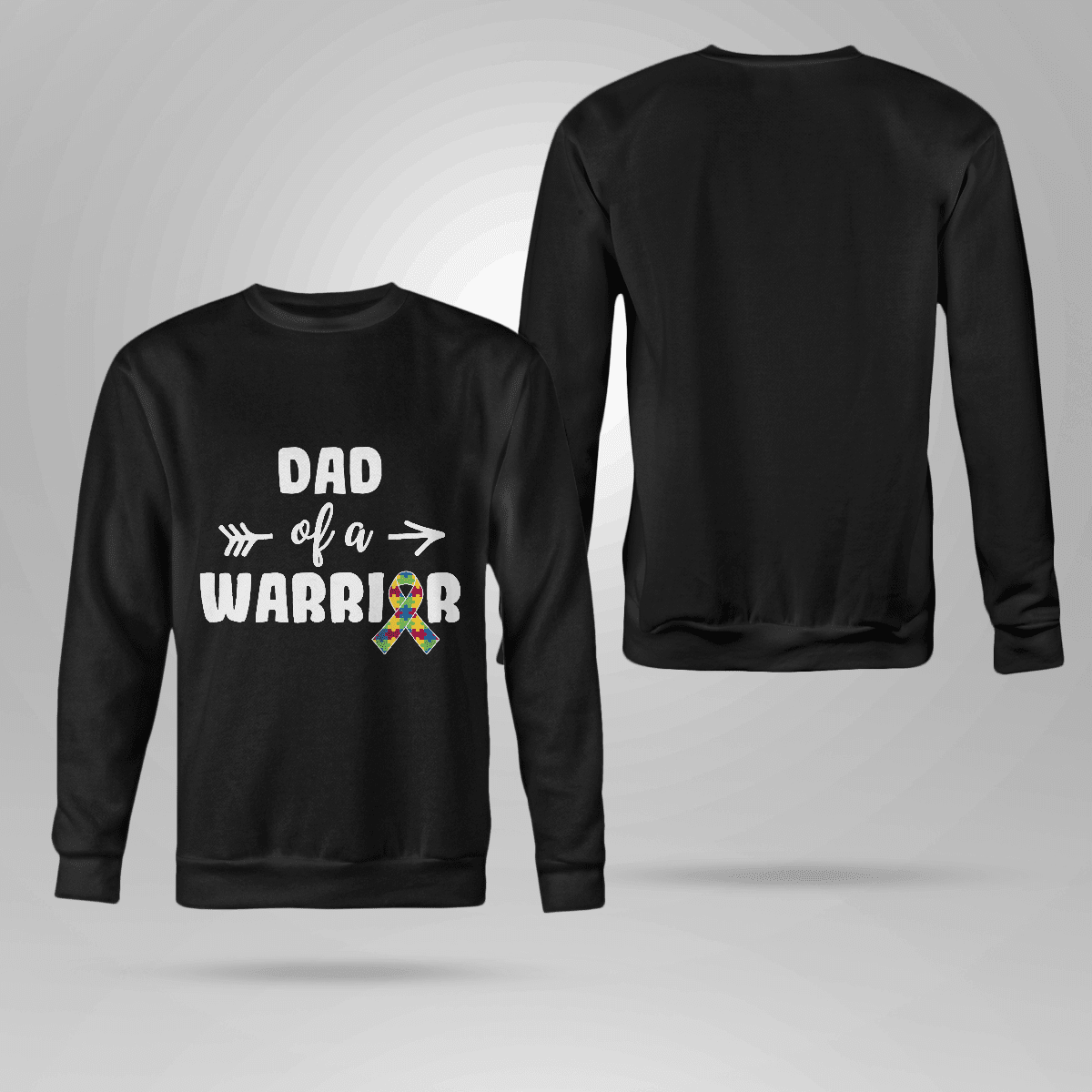 Dad Of A Warrior The Autism T-Shirt, Gift for People with Depression,