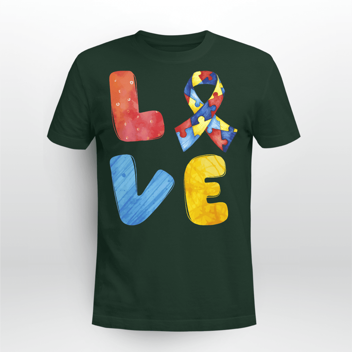 Autism Awareness - Love 2318 The Autism T-Shirt, Gift for People with Depression,