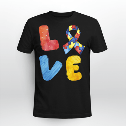 Autism Awareness - Love 2318 The Autism T-Shirt, Gift for People with Depression,