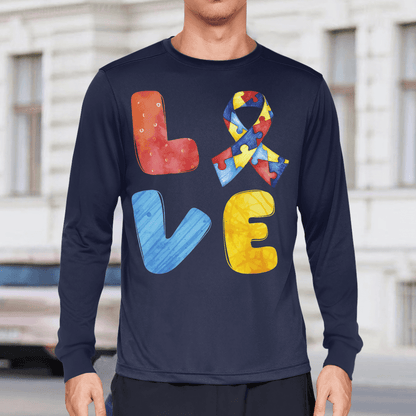 Autism Awareness - Love 2318 The Autism T-Shirt, Gift for People with Depression,