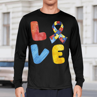 Autism Awareness - Love 2318 The Autism T-Shirt, Gift for People with Depression,