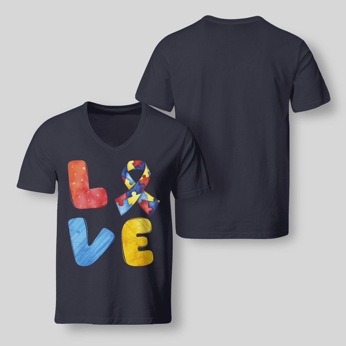 Autism Awareness - Love 2318 The Autism T-Shirt, Gift for People with Depression,
