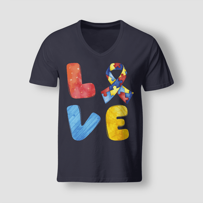 Autism Awareness - Love 2318 The Autism T-Shirt, Gift for People with Depression,