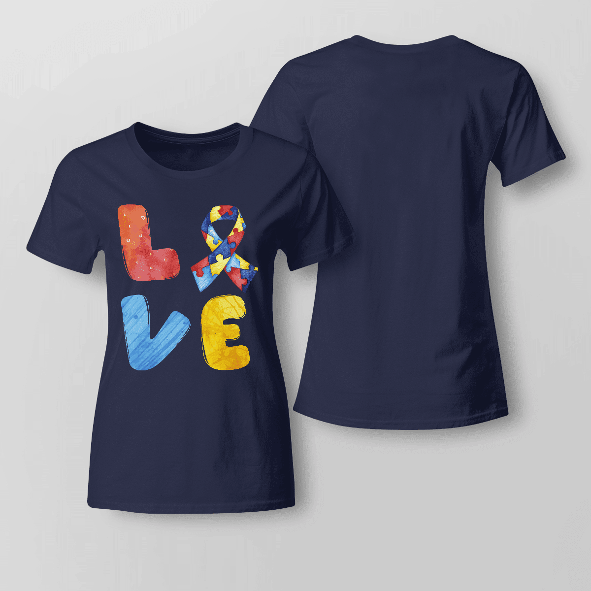 Autism Awareness - Love 2318 The Autism T-Shirt, Gift for People with Depression,