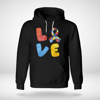 Autism Awareness - Love 2318 The Autism T-Shirt, Gift for People with Depression,