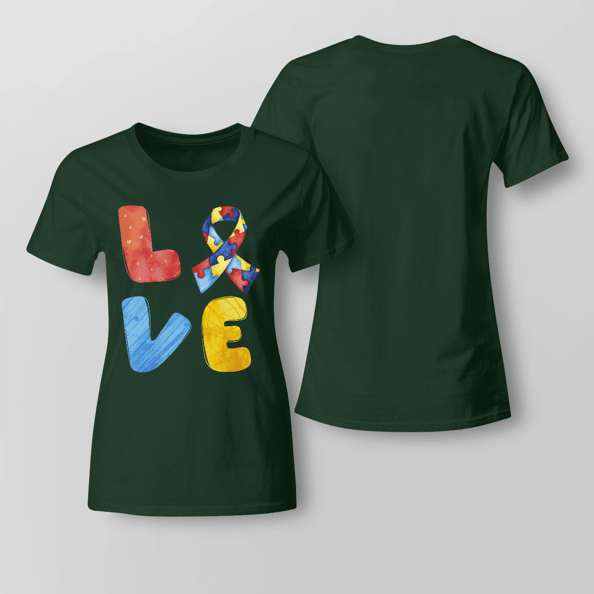 Autism Awareness - Love 2318 The Autism T-Shirt, Gift for People with Depression,