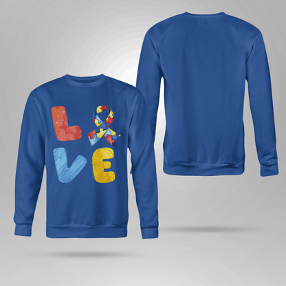 Autism Awareness - Love 2318 The Autism T-Shirt, Gift for People with Depression,