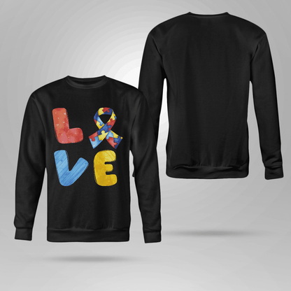 Autism Awareness - Love 2318 The Autism T-Shirt, Gift for People with Depression,