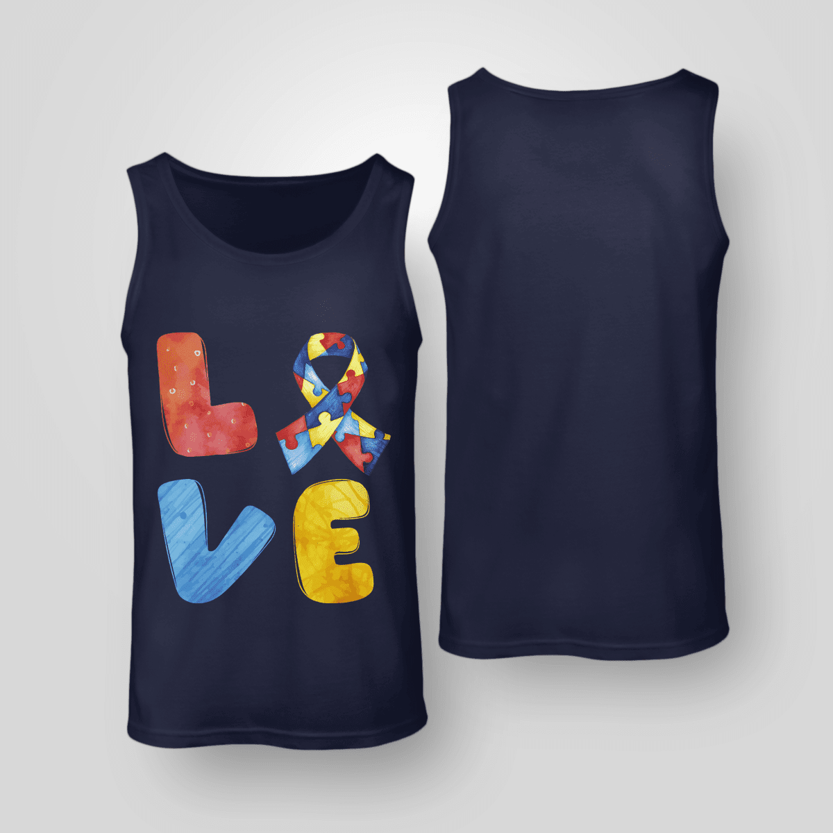 Autism Awareness - Love 2318 The Autism T-Shirt, Gift for People with Depression,