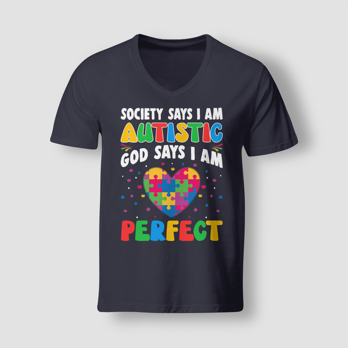 Society Says I'm Autistic The Autism T-Shirt, Gift for People with Depression,