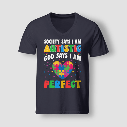 Society Says I'm Autistic The Autism T-Shirt, Gift for People with Depression,