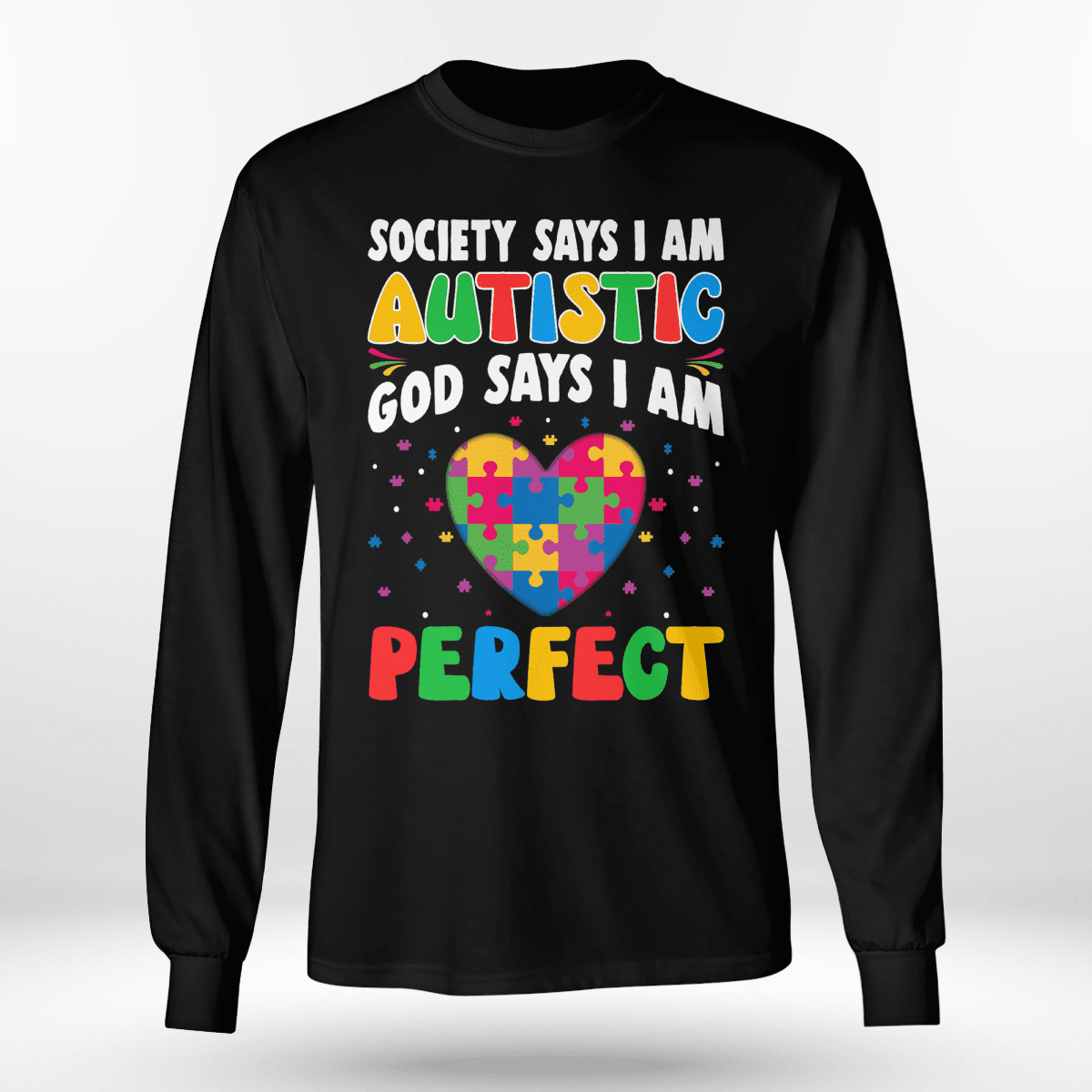 Society Says I'm Autistic The Autism T-Shirt, Gift for People with Depression,