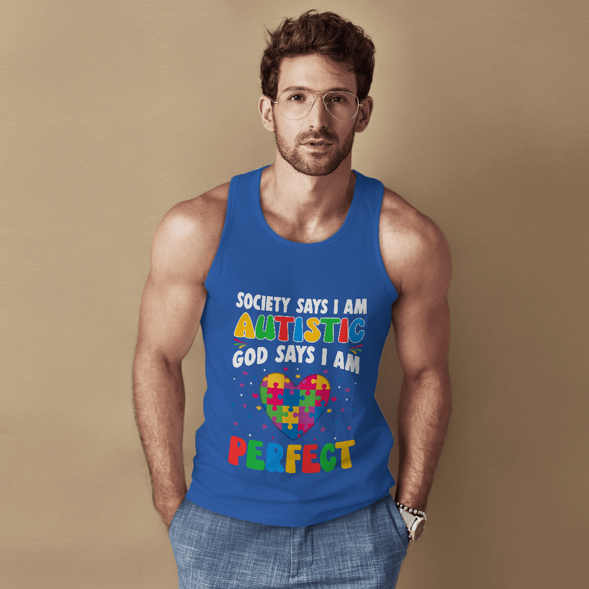 Society Says I'm Autistic The Autism T-Shirt, Gift for People with Depression,