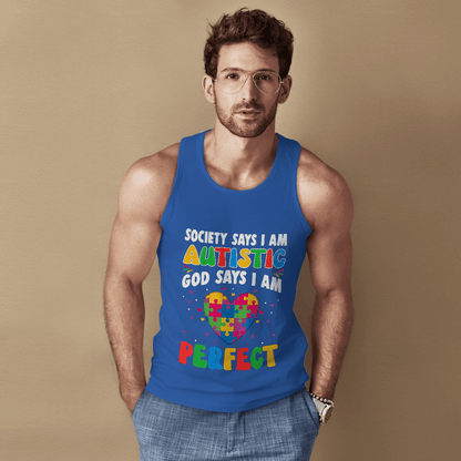 Society Says I'm Autistic The Autism T-Shirt, Gift for People with Depression,