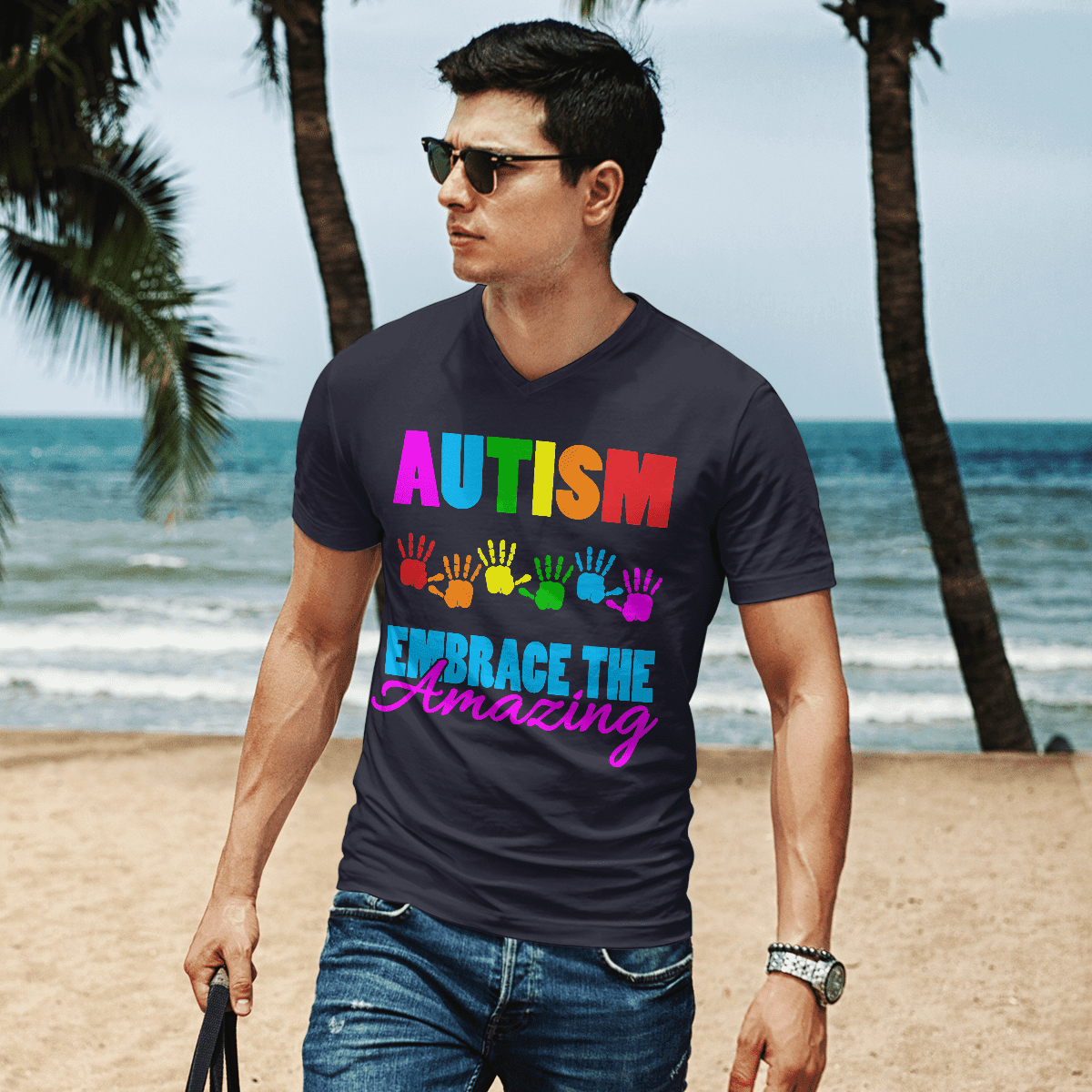 Autism Emce The Amazing 2318 The Autism T-Shirt, Gift for People with Depression,