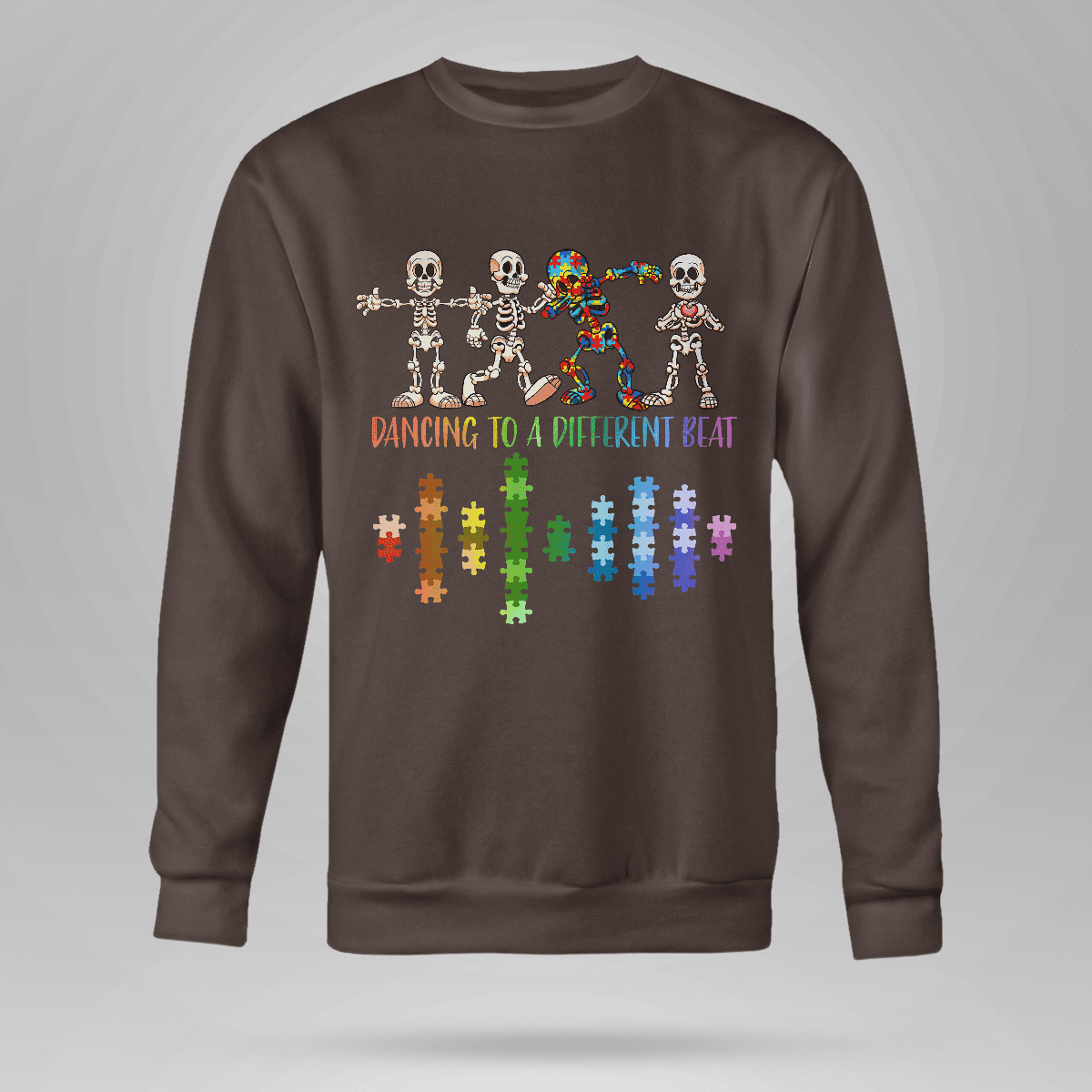 Dancing To A Different Beat 2318 The Autism T-Shirt, Gift for People with Depression,