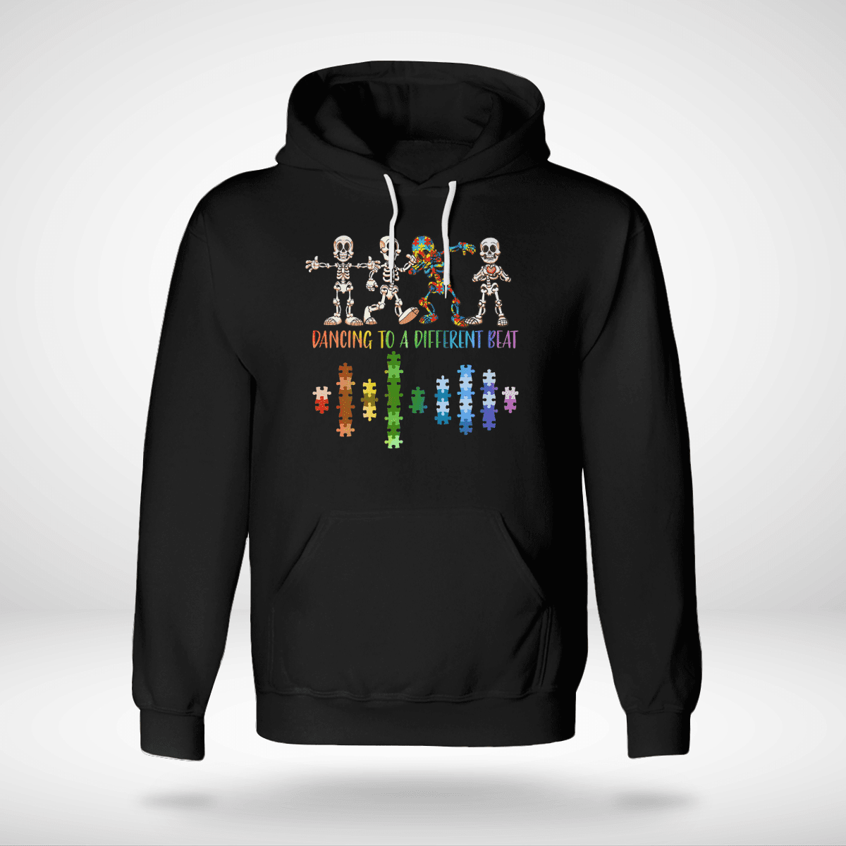 Dancing To A Different Beat 2318 The Autism T-Shirt, Gift for People with Depression,