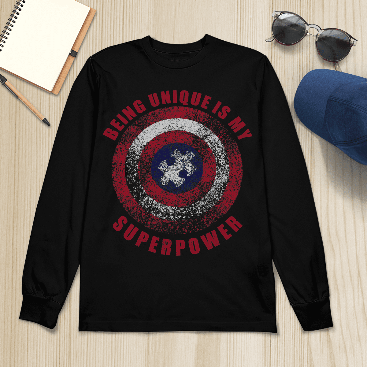 Autism Superpower The Autism T-Shirt, Gift for People with Depression,