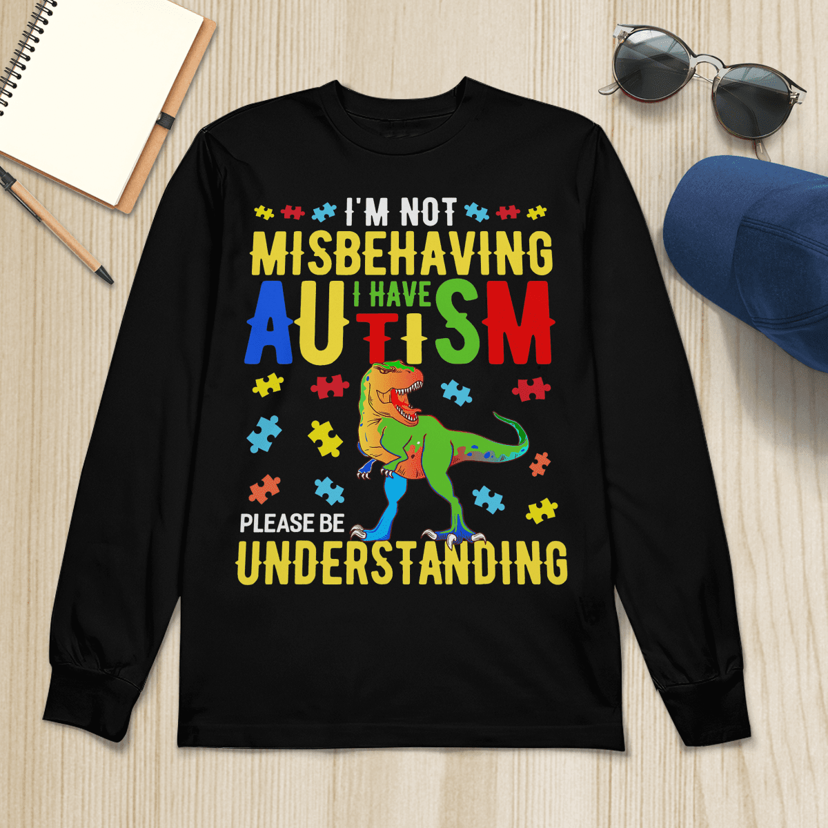 I'm Not Misbehaving The Autism T-Shirt, Gift for People with Depression,