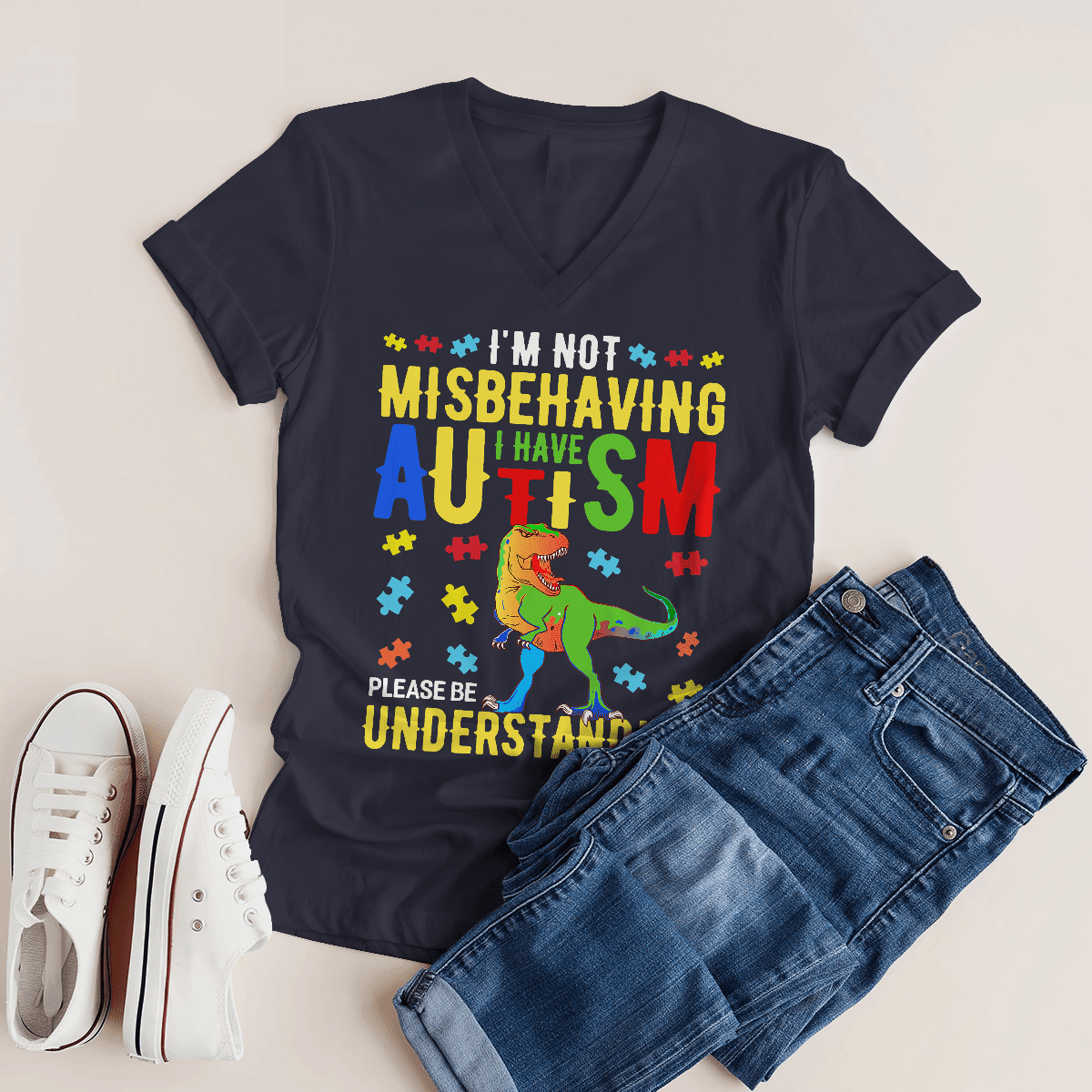 I'm Not Misbehaving The Autism T-Shirt, Gift for People with Depression,