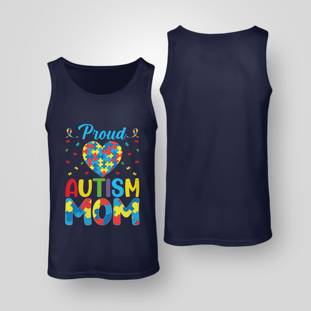 Proud Autism Mom The Autism T-Shirt, Gift for People with Depression,