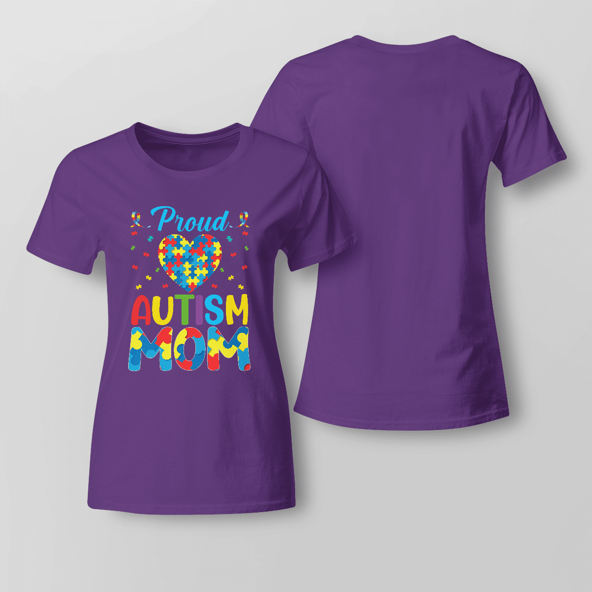 Proud Autism Mom The Autism T-Shirt, Gift for People with Depression,