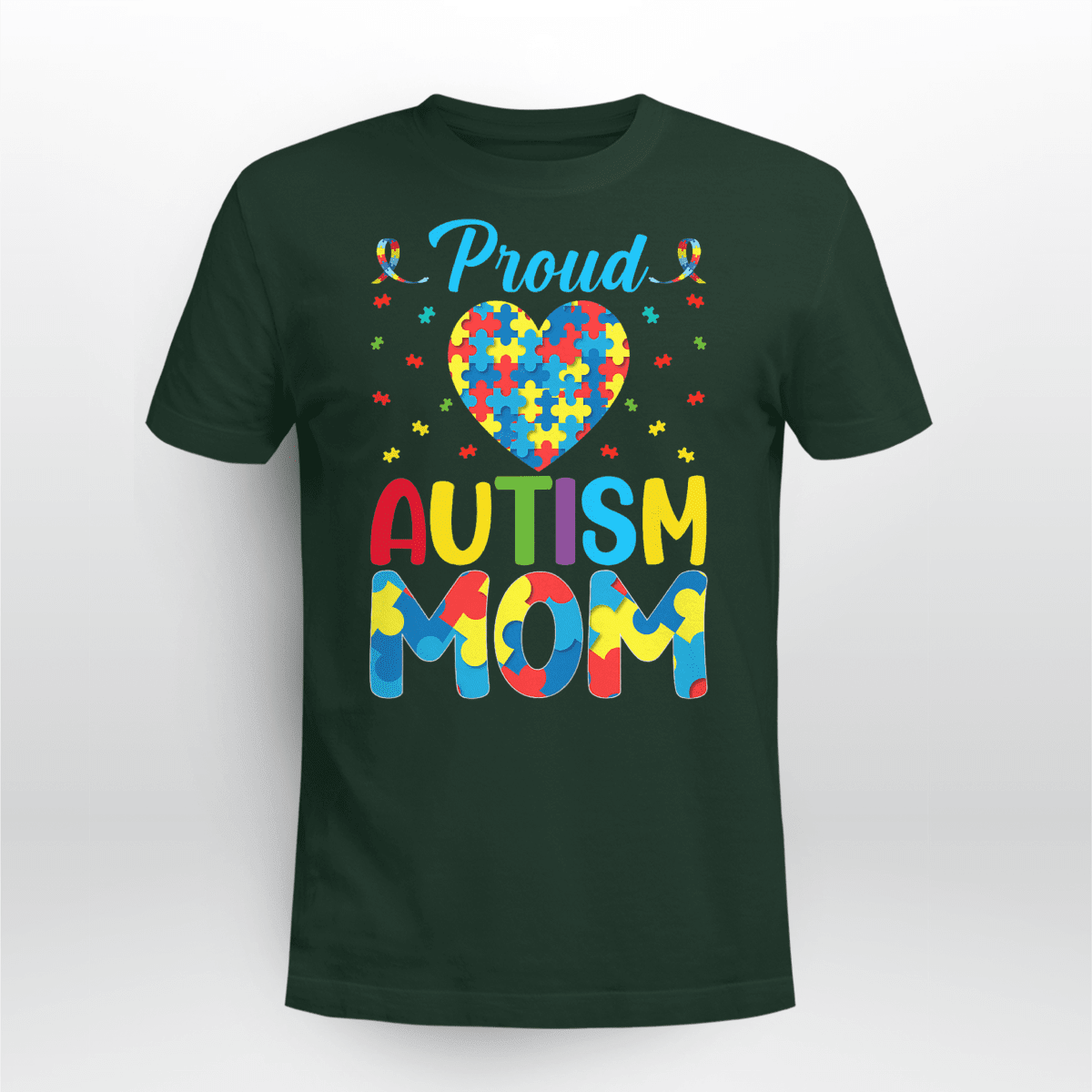 Proud Autism Mom The Autism T-Shirt, Gift for People with Depression,