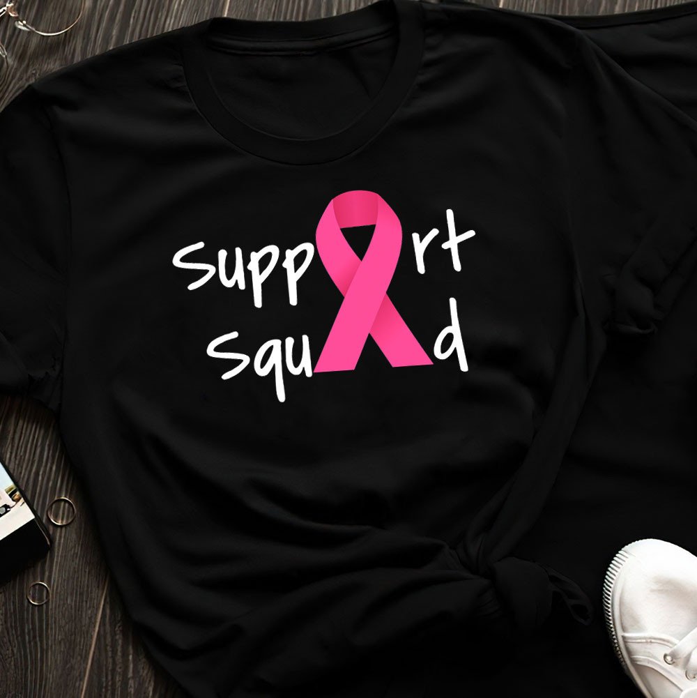 Breast Cancer Support Squad 2318 For Cancer Warriorr,Breast Cancer Support Shirt, Breast Cancer Awareness Gift