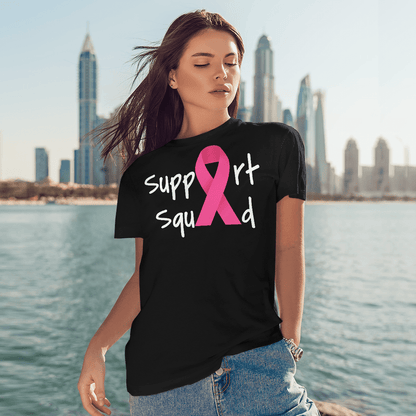 Breast Cancer Support Squad 2318 For Cancer Warriorr,Breast Cancer Support Shirt, Breast Cancer Awareness Gift