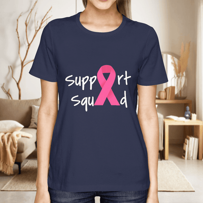 Breast Cancer Support Squad 2318 For Cancer Warriorr,Breast Cancer Support Shirt, Breast Cancer Awareness Gift