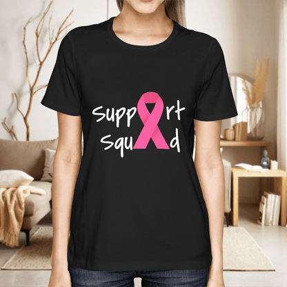 Breast Cancer Support Squad 2318 For Cancer Warriorr,Breast Cancer Support Shirt, Breast Cancer Awareness Gift