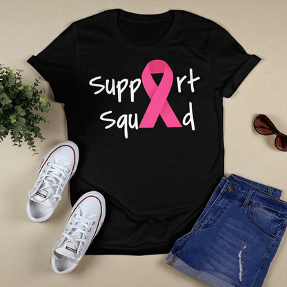 Breast Cancer Support Squad 2318 For Cancer Warriorr,Breast Cancer Support Shirt, Breast Cancer Awareness Gift